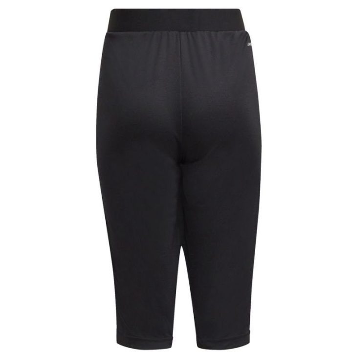 Vaikiškos 3/4 ilgio sportinės kelnės adidas Tiro 21, juodos