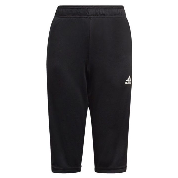 Vaikiškos 3/4 ilgio sportinės kelnės adidas Tiro 21, juodos