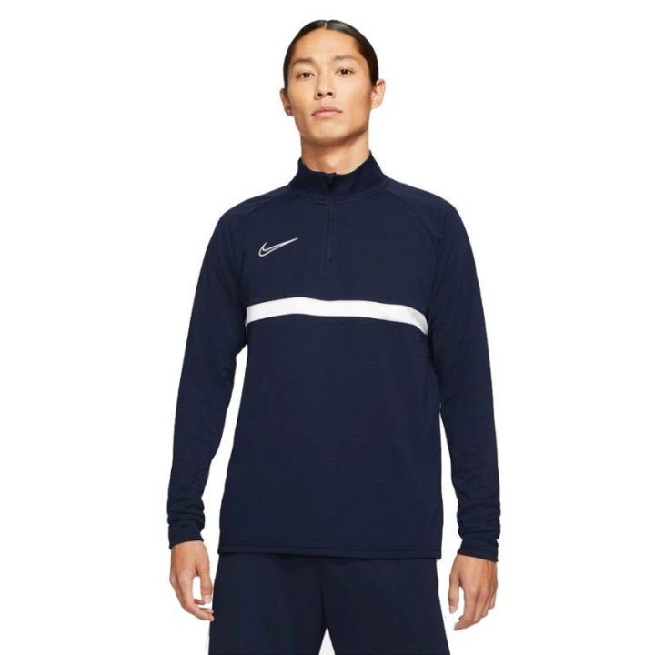 Vyriškas treniruočių džemperis Nike Dri-FIT Academy, tamsiai mėlynas