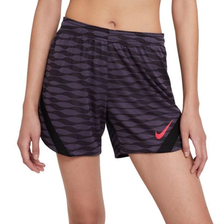 Moteriški treniruočių šortai Nike Dri-FIT Strike, violetiniai
