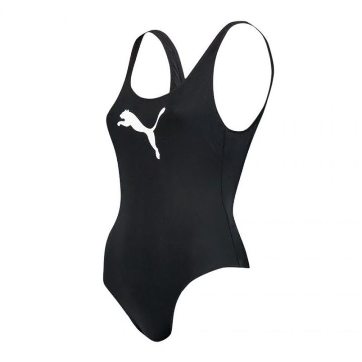 Maudymosi kostiumėlis Puma Swim, juodas