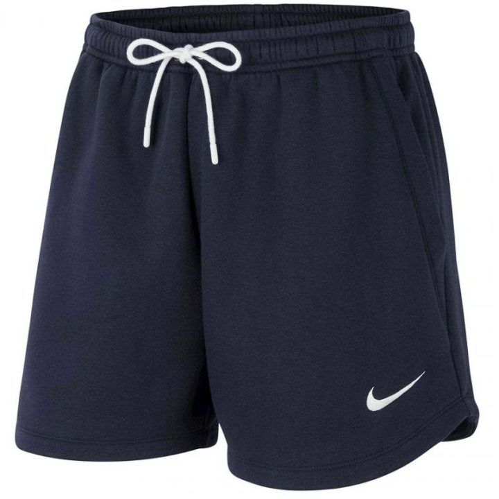 Moteriški šortai su raišteliu Nike Park 20, tamsiai mėlyni