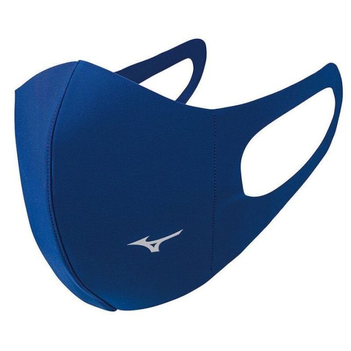 Daugkartinė sportinė veido kaukė Mizuno, mėlyna