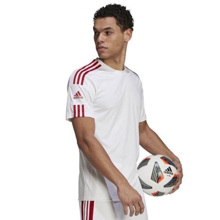 Vyriški futbolo marškinėliai su AeroReady adidas Squadra 21, balti