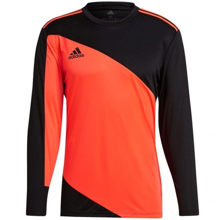 Vyriški futbolo vartininko marškinėliai adidas Squadra 21, oranžiniai ir juodi