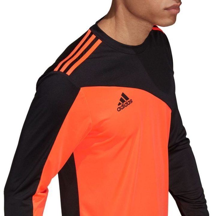 Vyriški futbolo vartininko marškinėliai adidas Squadra 21, oranžiniai ir juodi