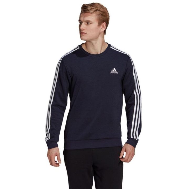 Vyriškas džemperis adidas Essentials, tamsiai mėlynas