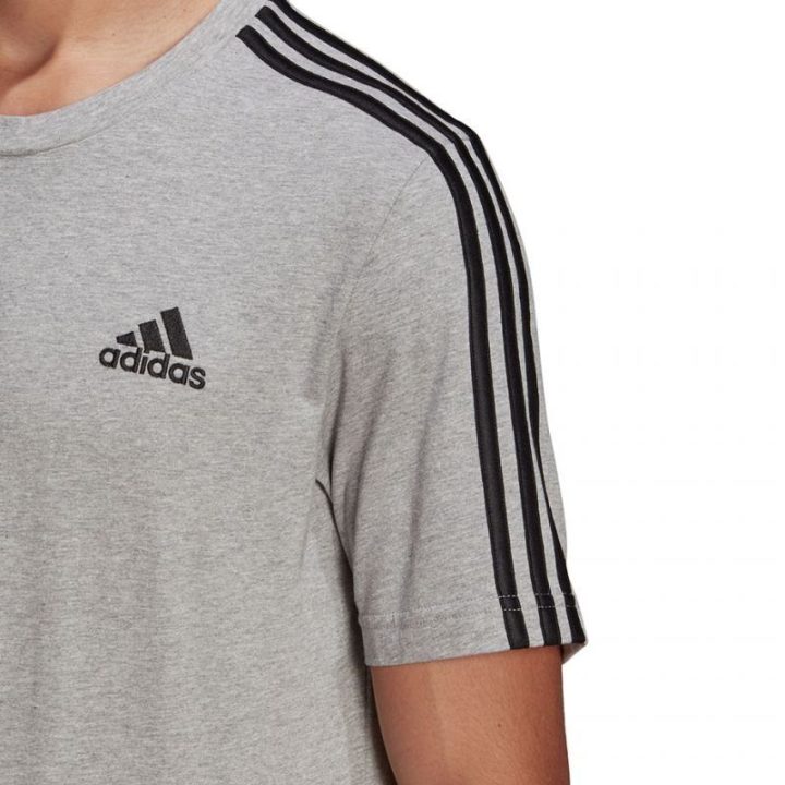 Vyriški medvilniniai marškinėliai adidas Essentials GL3735, pilki