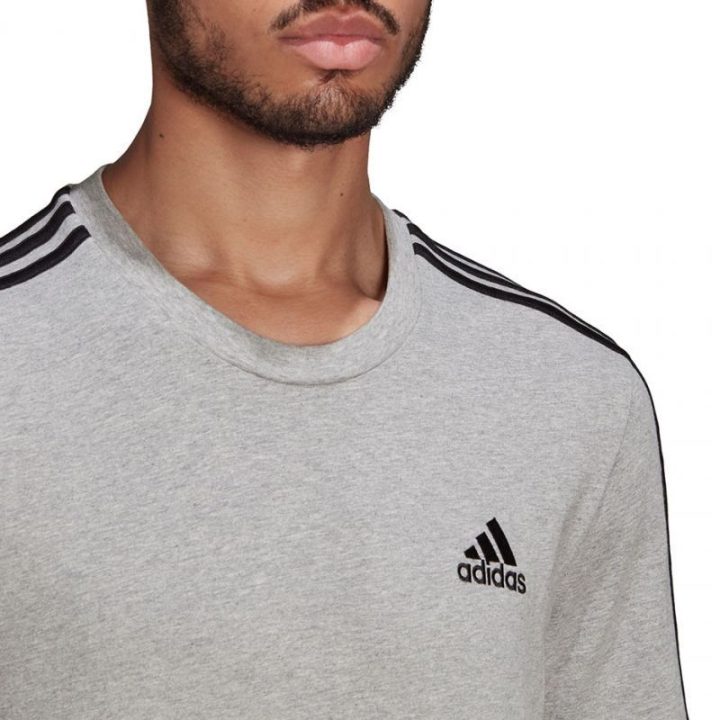 Vyriški medvilniniai marškinėliai adidas Essentials GL3735, pilki