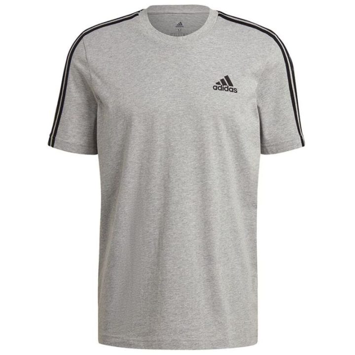 Vyriški medvilniniai marškinėliai adidas Essentials GL3735, pilki