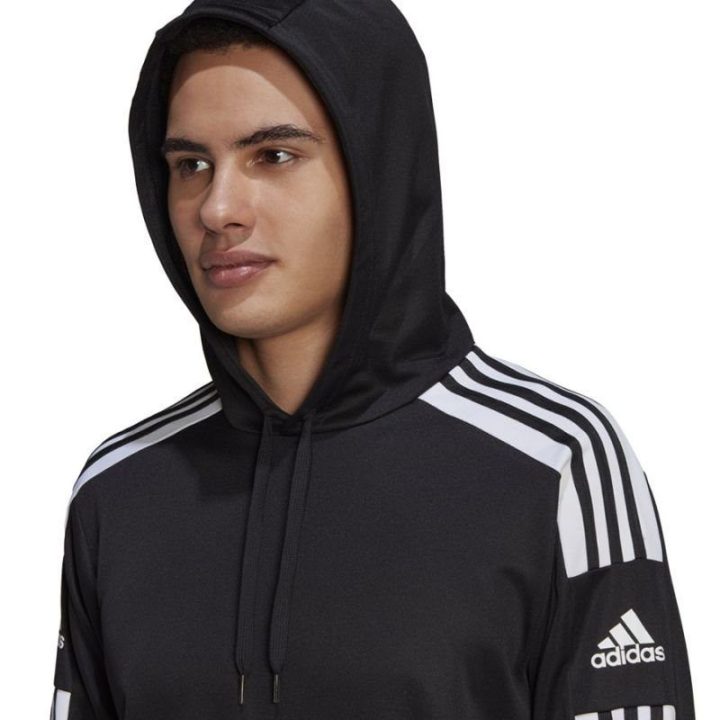 Vyriškas treniruočių džemperis su gobtuvu adidas Squadra 21, juodas