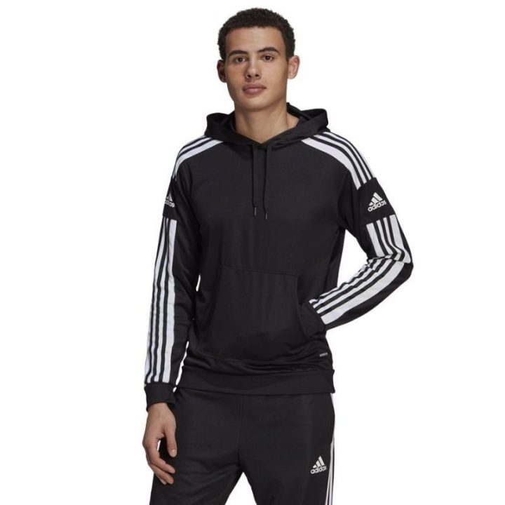 Vyriškas treniruočių džemperis su gobtuvu adidas Squadra 21, juodas