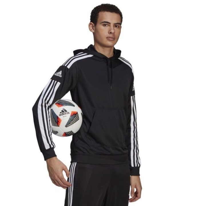 Vyriškas treniruočių džemperis su gobtuvu adidas Squadra 21, juodas
