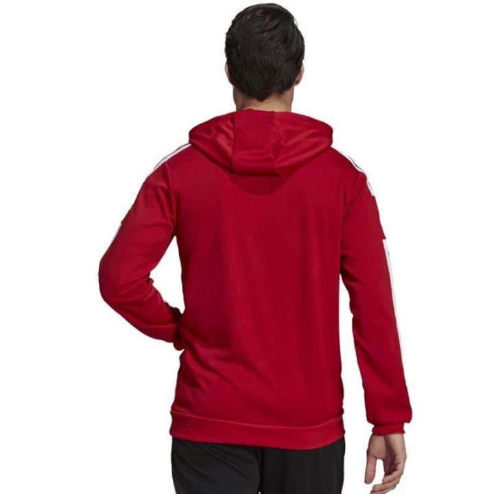 Vyriškas džemperis su gobtuvu adidas Squadra 21, raudonas