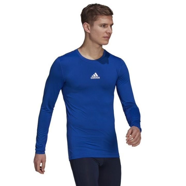 Vyriški futbolo marškinėliai adidas Techfit, mėlyni