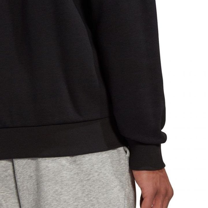 Vyriškas medvilninis džemperis adidas Essentials, juodas