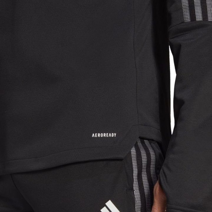 Vyriškas futbolo džemperis adidas Tiro 21 Warm Top, juodas