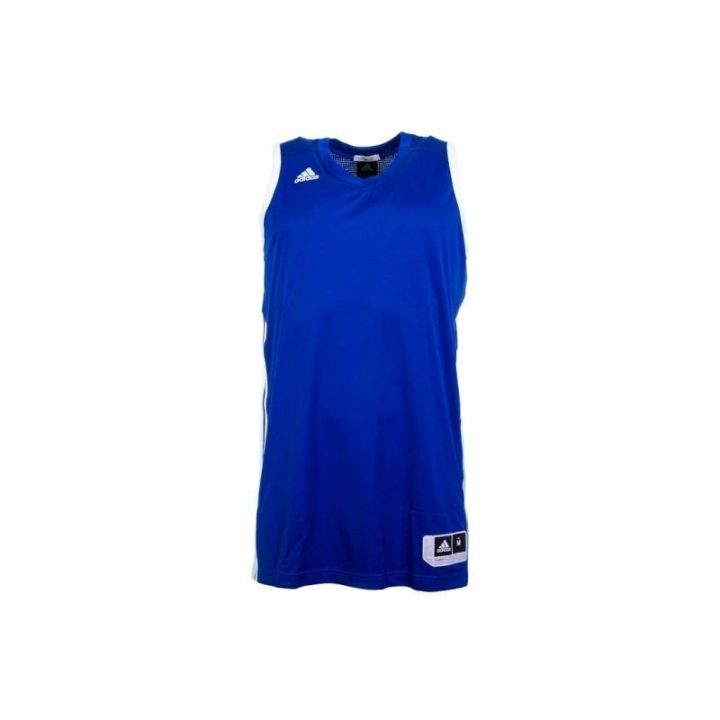 Vyriški marškinėliai be rankovių adidas E Kit JSY 2.0, mėlyni