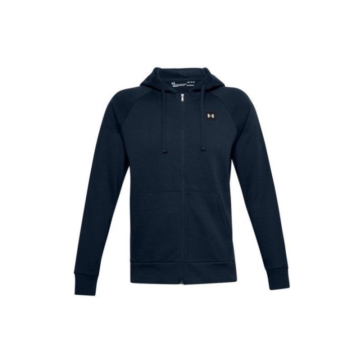 Vyriškas džemperis Under Armour Rival Fleece FZ, tamsiai mėlynas