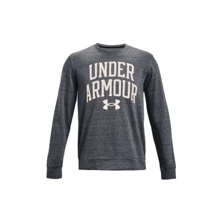Vyriškas džemperis Under Armour Rival Terry Crew, tamsiai mėlynas