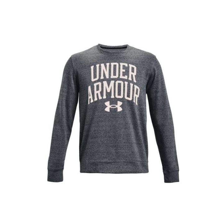Vyriškas džemperis Under Armour Rival Terry Crew, tamsiai mėlynas