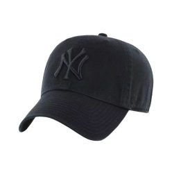 Medvilninė kepurė su snapeliu 47 Brand New York Yankees MVP, juoda
