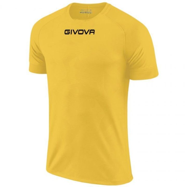 Vyriški futbolo marškinėliai Givova Capo, geltoni