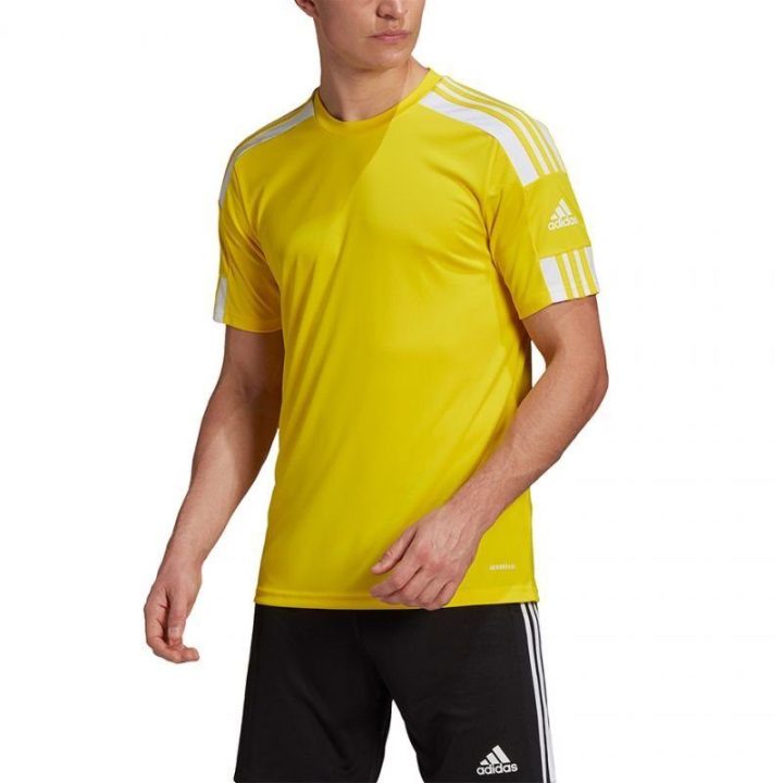 Vyriški futbolo marškinėliai adidas Squadra 21, geltoni