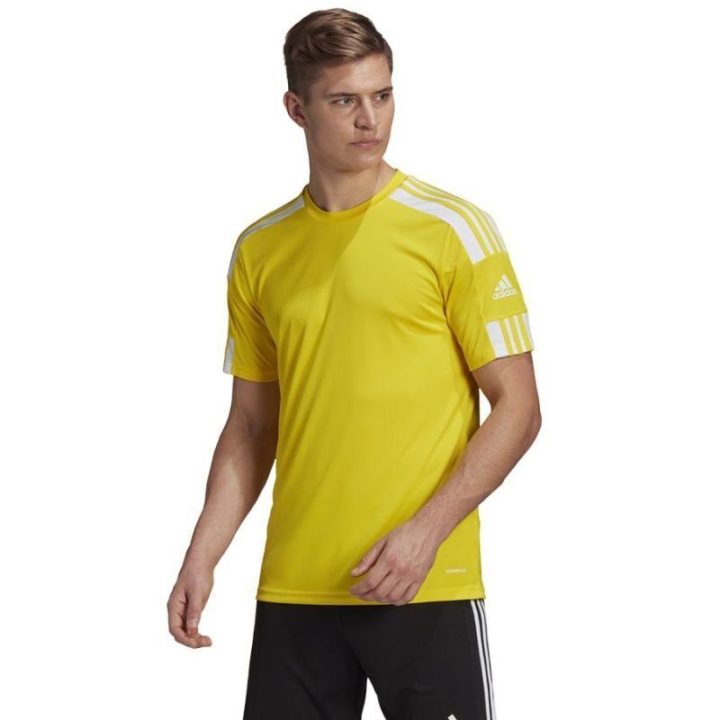 Vyriški futbolo marškinėliai adidas Squadra 21, geltoni