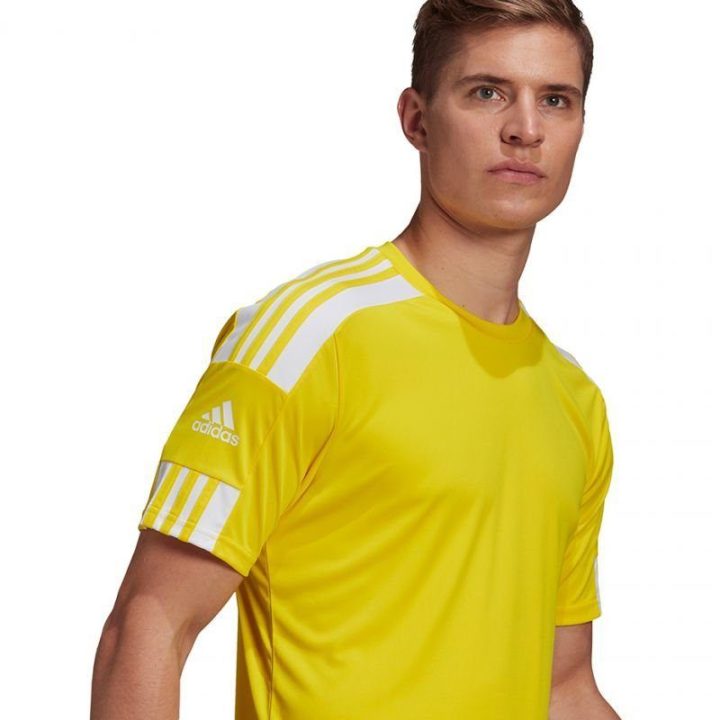 Vyriški futbolo marškinėliai adidas Squadra 21, geltoni