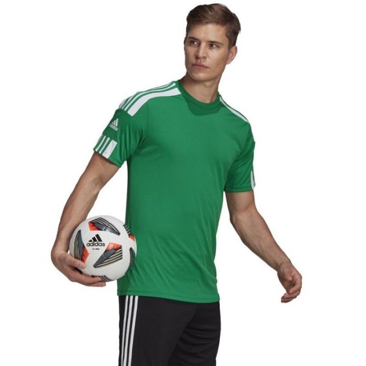 Vyriški futbolo marškinėliai adidas Squadra 21, žali