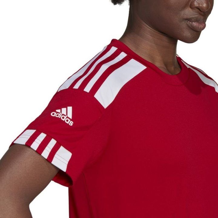 Moteriški treniruočių marškinėliai adidas Squadra 21, raudoni