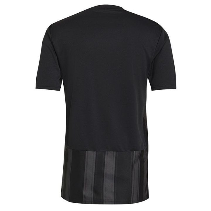 Vyriški marškinėliai adidas Striped 21 JSY, juodi ir pilki