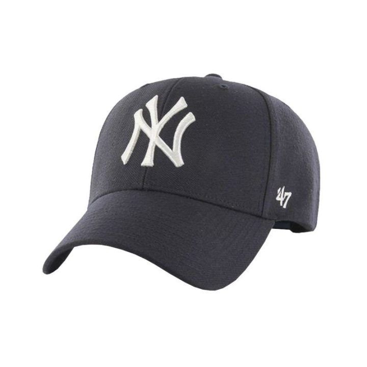 Kepurė su snapeliu New York Yankees CapB-MVPSP17WBP-NY, tamsiai mėlyna