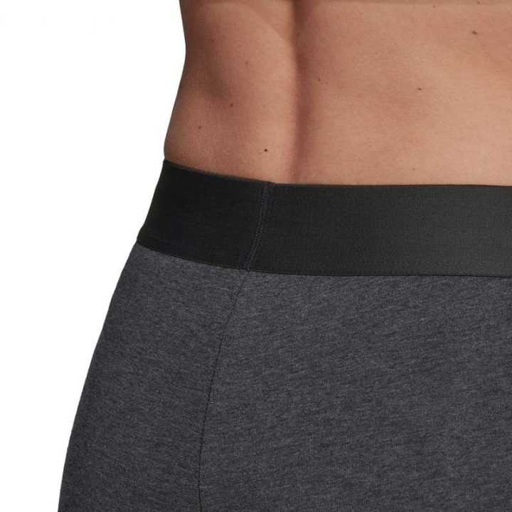 Moteriškos medvilninės tamprės adidas Essentials, tamsiai pilkos