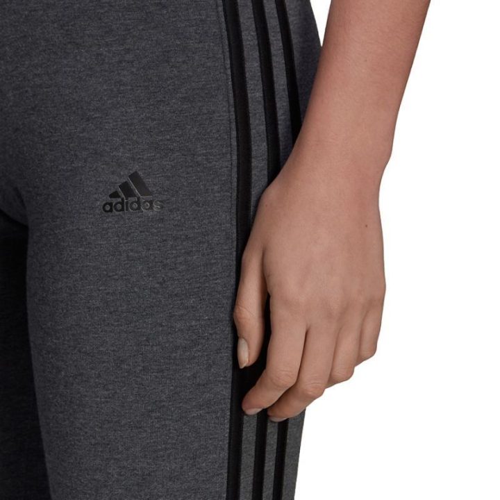 Moteriškos medvilninės tamprės adidas Essentials, tamsiai pilkos