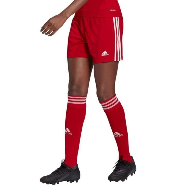 Moteriški šortai su virvele adidas Squadra 21, raudoni