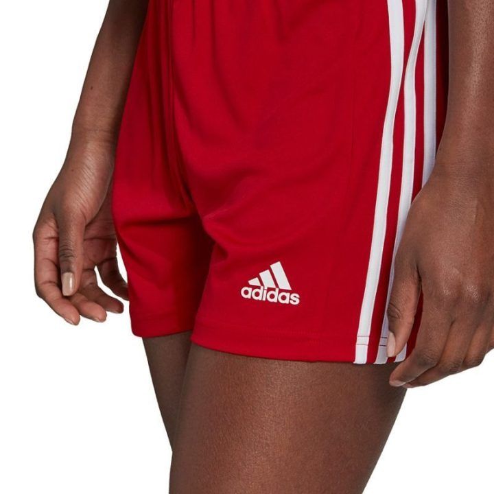 Moteriški šortai su virvele adidas Squadra 21, raudoni