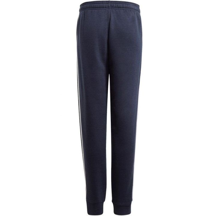 Vaikiškos sportinės kelnės adidas Essentials 3 Stripes, tamsiai mėlynos