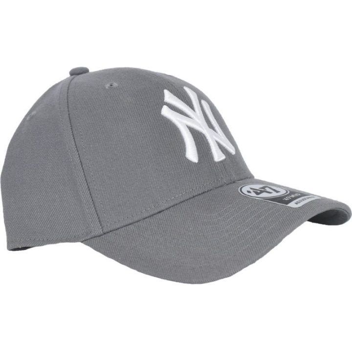 Kepurė su snapeliu 47 Brand New York Yankees MVP, pilka