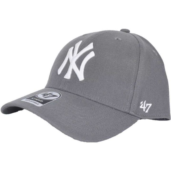 Kepurė su snapeliu 47 Brand New York Yankees MVP, pilka