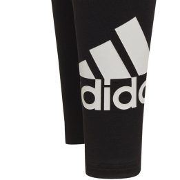 Ilgos tamprės mergaitėms adidas D2M Tight, juodos