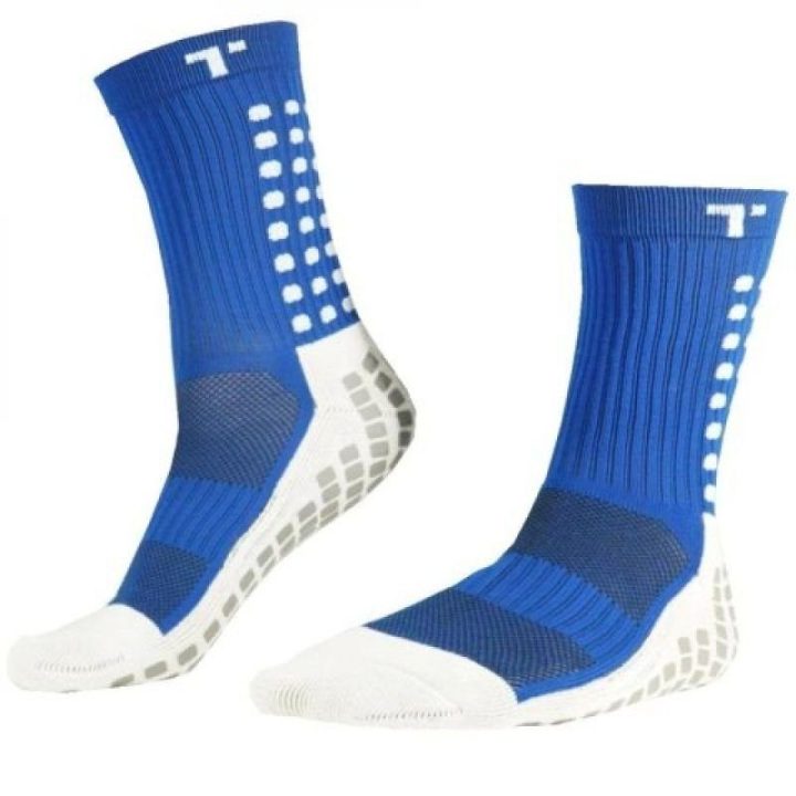 Futbolo kojinės Trusox 3.0 Cushion, mėlynos ir baltos