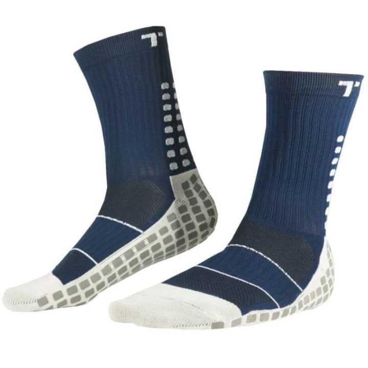 Vidutinio ilgio futbolo kojinės Trusox 3.0 Cushion, tamsiai mėlynos