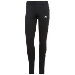 Moteriškos medvilninės tamprės su juostomis adidas Essentials, juodos