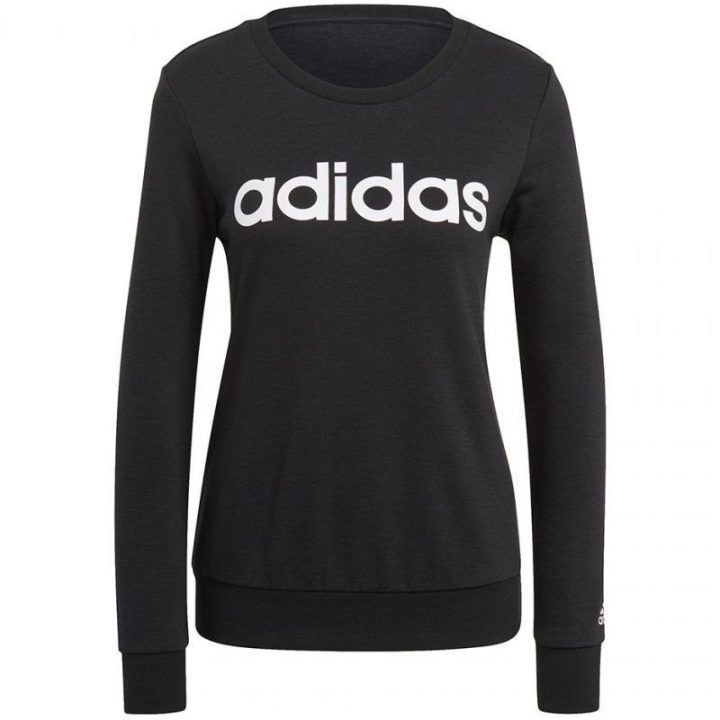 Moteriškas džemperis adidas Essentials Linear, GL0718, juodas