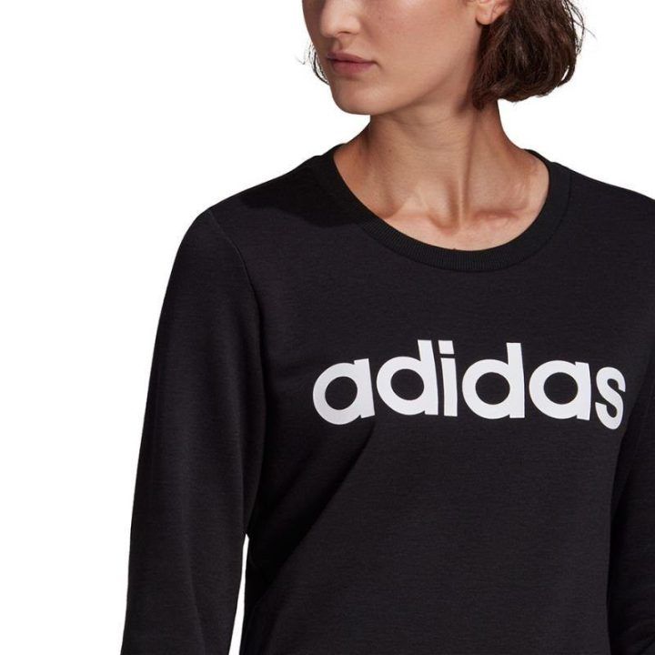 Moteriškas džemperis adidas Essentials Linear, GL0718, juodas