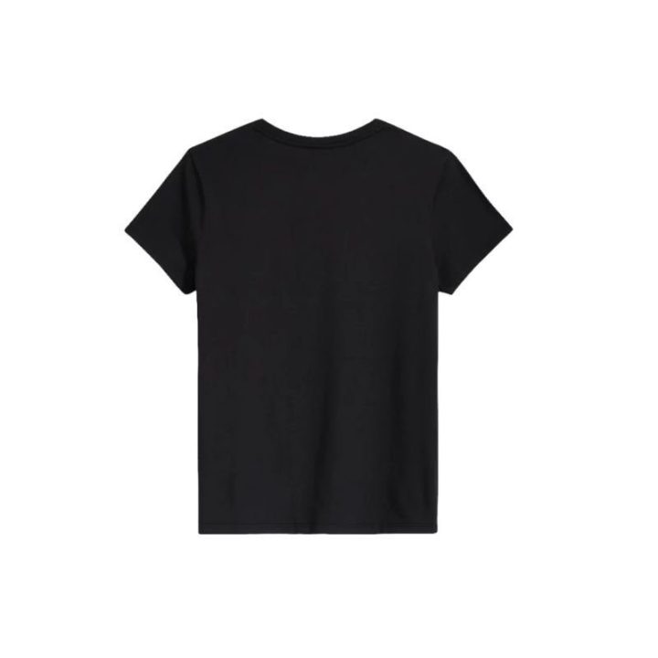 Moteriški medvilniniai marškinėliai Levi's The Perfect Tee, juodi