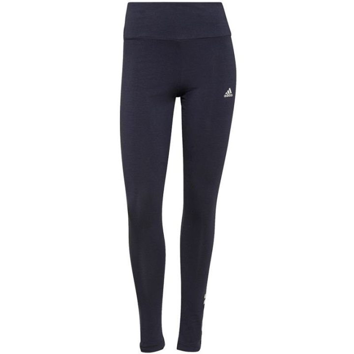 Moteriškos medvilninės tamprės adidas Essentials, tamsiai mėlynos