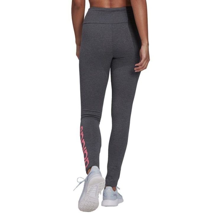 Moteriškos tamprės aukštu liemeniu adidas Essentials, pilkos